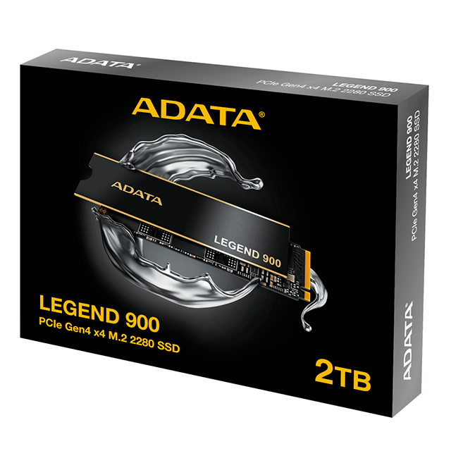 Unidad de Estado Sólido SSD NVMe M.2 ADATA LEGEND 900 2TB, 7000/5400 MB/s, PCI Express 4.0 – SLEG-900-2TCS