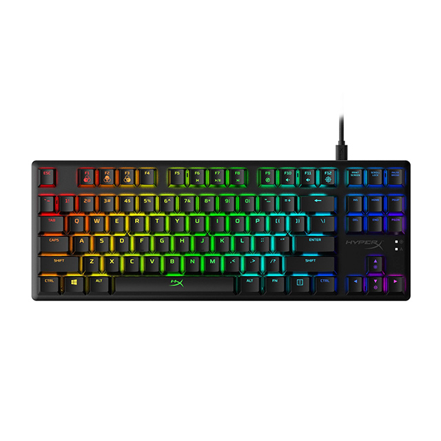 Teclado Mecánico HyperX Alloy Origins Core TKL, RGB, Switches Blue, Ingles - 4P5P2AA#ABA