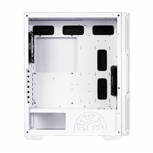 Gabinete XPG Starker Blanco con fuente 600w, Cristal Templado, ATX, 2 Ventiladores, RGB - STARKER-WHCWW