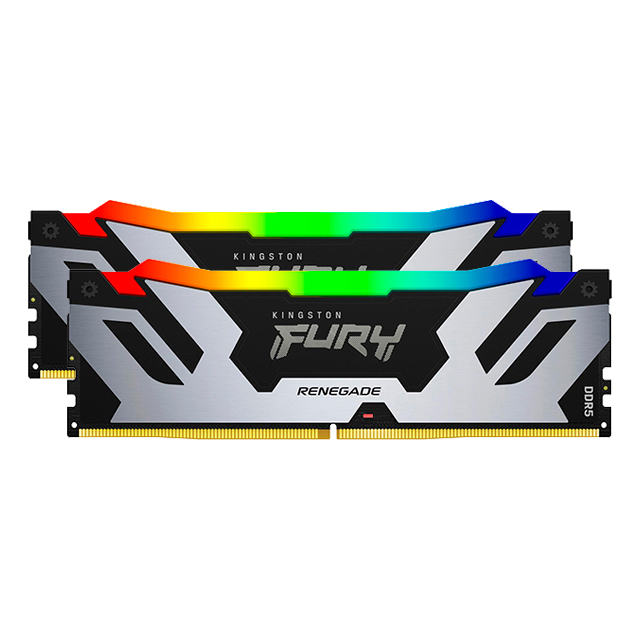 Memoria RAM Kingston Fury Renegade DDR5 RGB, 32GB 2x16GB  7200Mhz - KF572C38RSAK2-32  