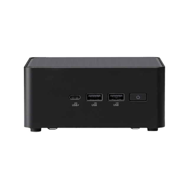 ASUS NUC 14 Pro, Mini PC Barebone, Intel Core Ultra 5 125H, 1TB SSD NVMe M.2, 16GB DDR5 4800Mhz, Wi-Fi 6E, Bluetooth 5.3, Incluye monitor Acteck Vivid SP215 21.5" y combo teclado Mouse Logitech MK235