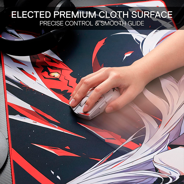 Mousepad AK Anime L, 900 × 400 × 5 mm, superficie extendida, diseño anime – P047-L