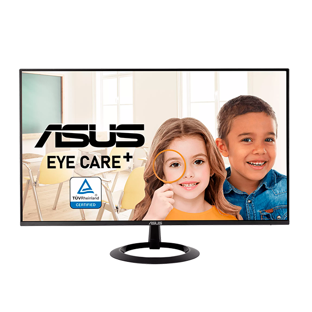 Monitor ASUS VZ27EHF, 27", Full HD 1920×1080, 100 Hz, IPS, 1 ms, HDMI, VESA, Eye Care+ – VZ27EHF