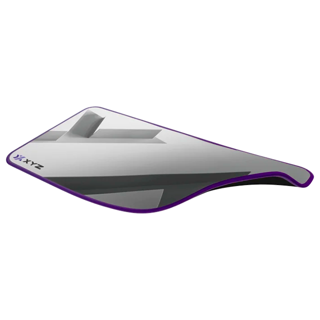 Mouse Pad Gamer XYZ PulsePad XXL, 1200 × 600 × 4 mm, Superficie de Nanofibra, Base de Caucho Antideslizante, Resistente al Agua, Blanco – X-MP-PULSEPAD-WHITE-XXL