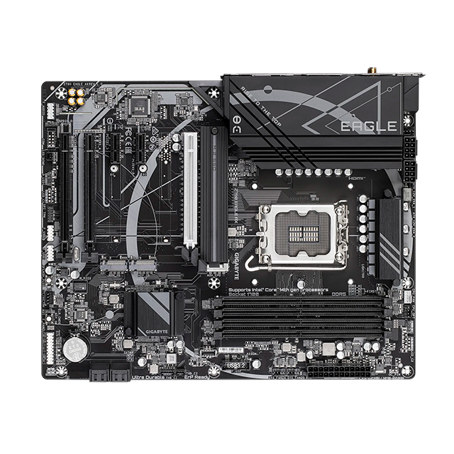 Tarjeta Madre Gigabyte Z790 Eagle AX, ATX, Socket LGA 1700, DDR5 7600Mhz, Wi-Fi 6E