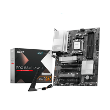 Tarjeta Madre MSI PRO B840-P WIFI, AMD AM5, DDR5, ATX, Wi-Fi 6E, Bluetooth, HDMI/DP – PRO B840-P WIFI