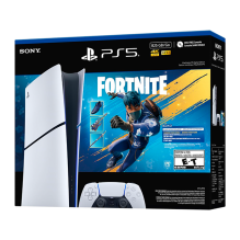 Consola PlayStation 5 Slim Digital Edition, 825GB SSD, Fortnite Flowering Chaos Bundle, 4K 120Hz, Blanco &ndash; 1000049928