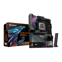 Tarjeta Madre Gigabyte X870E Aorus Master, AMD AM5, DDR5 8200 MHz, ATX, Wi-Fi 7, Bluetooth 5.4 – X870E AORUS MASTER