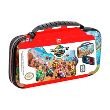 Estuche de Viaje RDS Game Traveler Deluxe Licenciado por Nintendo para Nintendo Switch 2, Nintendo Switch OLED y Nintendo Switch, Diseño Mario Kart - B0F7K7ZZ12