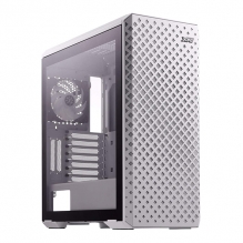 Gabinete XPG Defender Pro Blanco, Cristal Templado, 3 Ventiladores ARGB, Soporte GPU Vertical, ATX - DEFENDER PRO-WHCWW