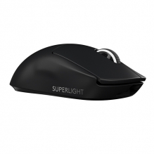 Mouse Logitech G PRO X Superlight Negro, Lightspeed, Ultra Ligero, Inalámbrico, Sensor Hero 25K - 910-005879