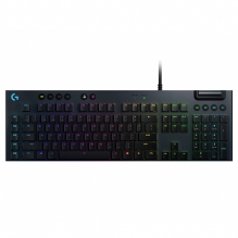 Teclado Mecánico Logitech G815, Switches Low Profile GL Tactil, Lightsync RGB, Ingles- 920-008984