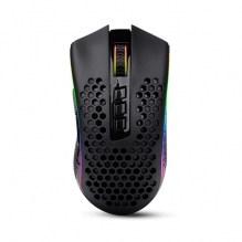 Mouse Gamer Redragon Storm Pro, Inalámbrico, 16,000 DPI, 8 Botones Progamables, Pixart 3389 óptico - M808-KS - 8900-0130 