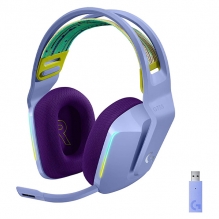 Diadema Logitech G733 Lightspeed Inalámbrico Lila, RGB Lightsync, USB, PC, PS4, 7.1 Surround - 981-000889