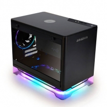 Gabinete In Win A1 Plus Negro RGB, Mini-ITX, Cristal Templado, Fuente 650w 80+ Gold, IW-A1PLUS-BLACK