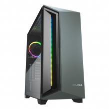 Gabinete Cougar Darkblader X7, E-ATX, Cristal Templado, Verde Translucido, 1 Ventilador ARGB VK120, 385UM30.0005