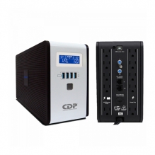 No-Break CDP, RU-Smart 1010, 1000VA, 500W, 10 Contactos, 4 USB, UPS