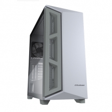 Gabinete Cougar Darkblader X5 (White), E-ATX, Cristal Templado, Blanco Translucido, 1 Ventilador - CGR-5UM3W-X5