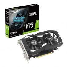 Tarjeta de Video ASUS Dual GeForce RTX 3050 6GB GDDR6, DLSS, Ray Tracing, PCIe 4.0 - DUAL-RTX3050-O6G