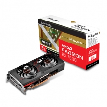 Tarjeta de Video AMD Radeon Sapphire RX 7600 Pulse, 8GB GDDR6, Negro - 11324-01-20G