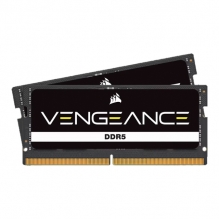 Memoria RAM Corsair Vengeance, 96GB, 2x48GB, DDR5, 4800MHz, SO-DIMM, Negro - CMSX96GX5M2A4800C40