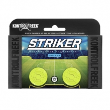 KontrolFreek - Striker - para PS4 y PS5 | Performance Thumbsticks | 2 Alturas Bajas, Agarre y Precisión Mejorados | Amarillo