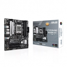 Tarjeta Madre ASUS PRIME B650M-A AX II-CSM, Micro-ATX, Socket AM5, DDR5 6400MHz (OC), PCIe 5.0, Wi-Fi 6, HDMI/DP/VGA, USB 3.2 Gen 2, Aura Sync
