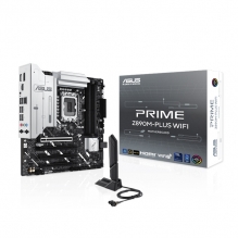 Tarjeta madre ASUS PRIME Z890M-PLUS WIFI, LGA 1700, DDR5, micro-ATX, PCIe 5.0, USB 3.2, WiFi 7, Bluetooth 5.4 – PRIME Z890M-PLUS WIFI