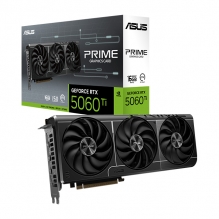 Tarjeta de Video ASUS Prime GeForce RTX 5060 Ti, 16GB GDDR7, PCIe 5.0, Triple Ventilador Axial-Tech, 4 Salidas de Video – PRIME-RTX5060TI-16G