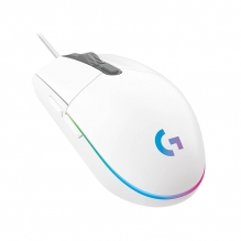 Mouse Logitech G203 Lightsync Blanco, Alámbrico, 8,000 DPI - 910-005794