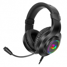 Diadema Gamer Redragon Hylas Negro H260-RGB / 3.5mm + USB / PC / Consolas - 8800-0109