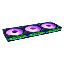 Kit de 3 Ventiladores Lian Li UNI FAN SL-INF Wireless 120, 120 mm, ARGB Infinity Mirror, 2300 RPM, 67 CFM, 3.4 mmH₂O, Negro &ndash; 12SLIN1W3B