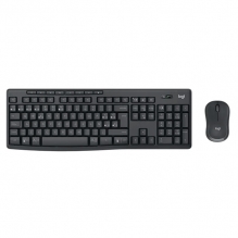 Combo de Teclado y Mouse Logitech MK370, Inalámbrico, Silencioso, Español - 920-012063