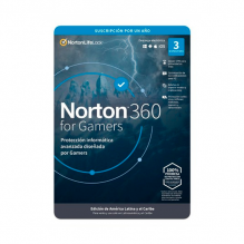Norton 360 For Gamers, 3 Dispositivos, Suscripci&oacute;n 12 Meses, Licencia Digital ESD &ndash; 21430653