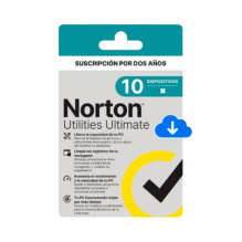 Norton Utilities Ultimate, 10 Dispositivos, Suscripci&oacute;n 24 Meses, Licencia Digital ESD &ndash; 21437358