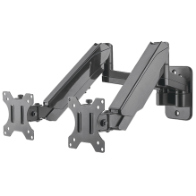 Soporte Universal para Dos Monitores Manhattan, 13&ndash;32", Escritorio, VESA 75/100 &ndash; 461627