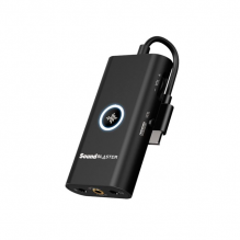 Tarjeta de Sonido Externa Creative Sound Blaster G3, USB-C, DAC 24-bit/96kHz, Amplificador de Audífonos, 7.1 Virtual – 70SB183000000