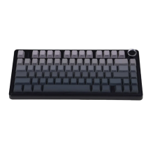 Teclado Mec&aacute;nico Inal&aacute;mbrico AULA F75 Pro Black/Gray, 75%, Reaper Switch, Triple Conexi&oacute;n, Gasket, RGB &ndash; 8500-0050