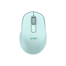 Mouse Acteck Óptico Optimize Ergo MI470, Inalámbrico, USB-A, 1600DPI, Tiffany - AC-939898