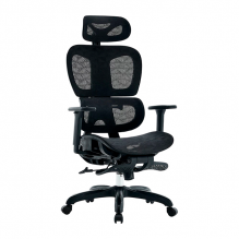 Silla Gamer Acteck Flux Pro EC757, Ejecutiva, Respaldo de Malla, Reposabrazos, Negro - AC-940269
