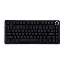 Teclado mecánico Aula F75 alámbrico, 70%, inglés, red switch, pads absorbentes, RGB, negro – 8500-0062