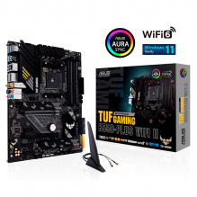 Tarjeta Madre ASUS TUF Gaming B550-Plus WiFi II, AM4, DDR4, PCIe 4.0, WiFi 6, ATX &ndash; TUF GAMING B550-PLUS WIFI II