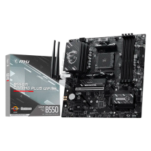 Tarjeta Madre MSI B550M GAMING PLUS WIFI6E, AM4, DDR4 hasta 128 GB, PCIe 4.0, 2&times; M.2, Wi-Fi 6E, Bluetooth 5.3, Micro-ATX &ndash; B550M GAMING PLUS WIFI6E