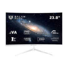 Monitor Gamer Curvo Andromeda MAG24Y 23.8″ VA Full HD 180 Hz, 1 ms, FreeSync, Blanco - BR-943048