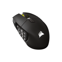Mouse Óptico Corsair Scimitar Elite Wireless, Inalámbrico, Sensor 26,000 DPI, Panel Lateral 12 Botones, Gris Metálico – CH-9314014-WW