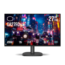 Monitor Gaming Cooler Master GA27FC, 27", FHD 120 Hz, IPS, 1 ms MPRT, sRGB 105 %, HDMI/VGA – CMI-GA27FC