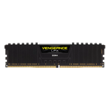 Memoria RAM Corsair Vengeance LPX, 16GB, DDR4, 3600 MHz, CL18, UDIMM, negro &ndash; CMK16GX4M1Z3600C18