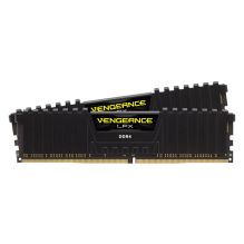 Memoria RAM Corsair Vengeance LPX, 16GB (2&times;8GB), DDR4, 3200 MHz, CL16, UDIMM, negro &ndash; CMK16GX4M2B3200C16