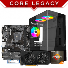 PC Gamer Core Legacy | Ryzen 5 5500 | GTX 1660 Super OC 6GB | 16GB DDR4 | 500GB NVMe
