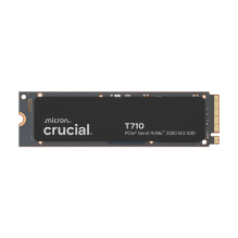 Unidad de Estado Solido SSD Crucial T710 4TB, M.2 2280, PCIe Gen5 x4, NVMe, hasta 14,900/13,800 MB/s, sin disipador &ndash; CT4000T710SSD8